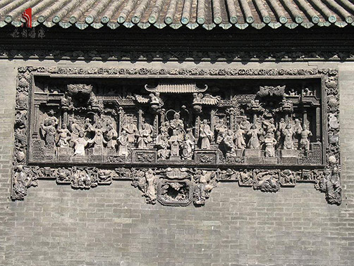 陳家祠古建磚雕